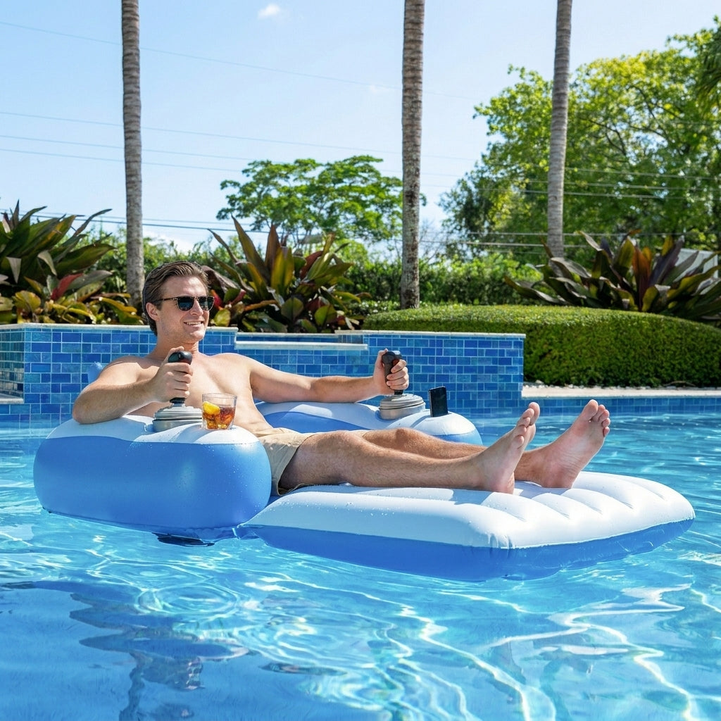 JETLOUNGER™ Motorized Pool Lounger
